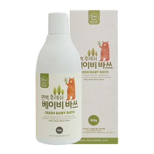 Mom_s Heart Korean cypress fresh baby bath